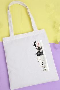 网红手提袋可爱图片,可爱图案引领时尚潮流